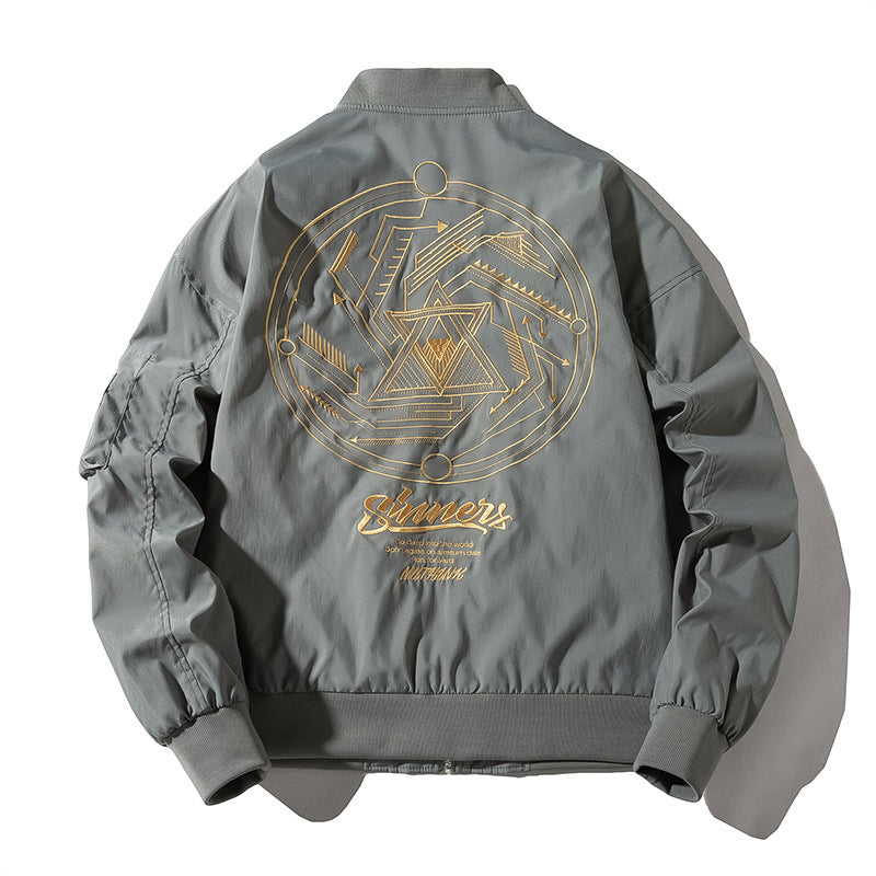 Embroidered Loose And Thick Tide Brand Baseball Uniform