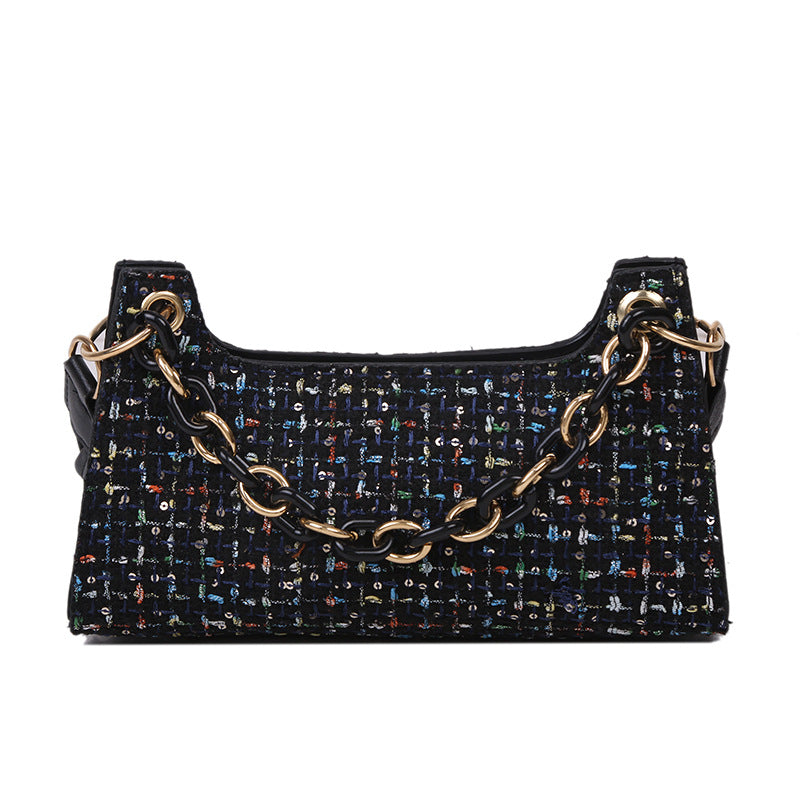Woven Underarm Bag All-Match One-Shoulder Messenger Bag