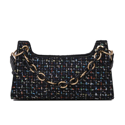 Woven Underarm Bag All-Match One-Shoulder Messenger Bag