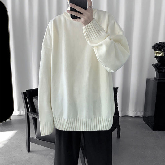 Fashion Simple Men's Thick Turtleneck Sweater