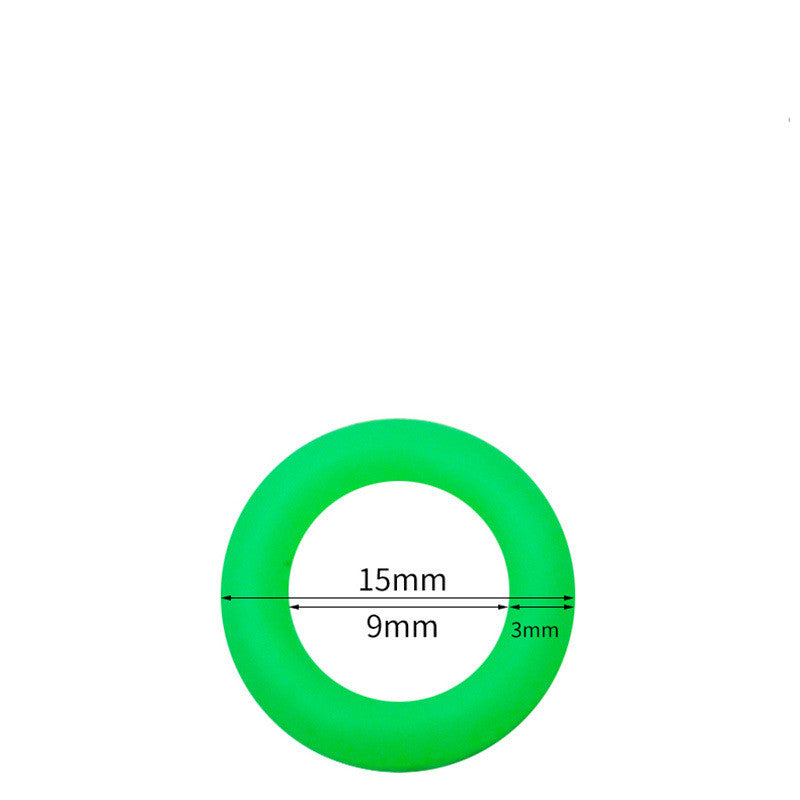 Outdoor Ground Nail Luminous Circle Silicone Luminous Ring