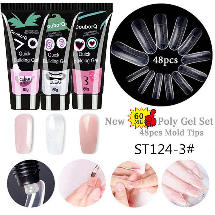 Cartoon Nail Gel Nail Art 3 Colors Nail Gel 60ML