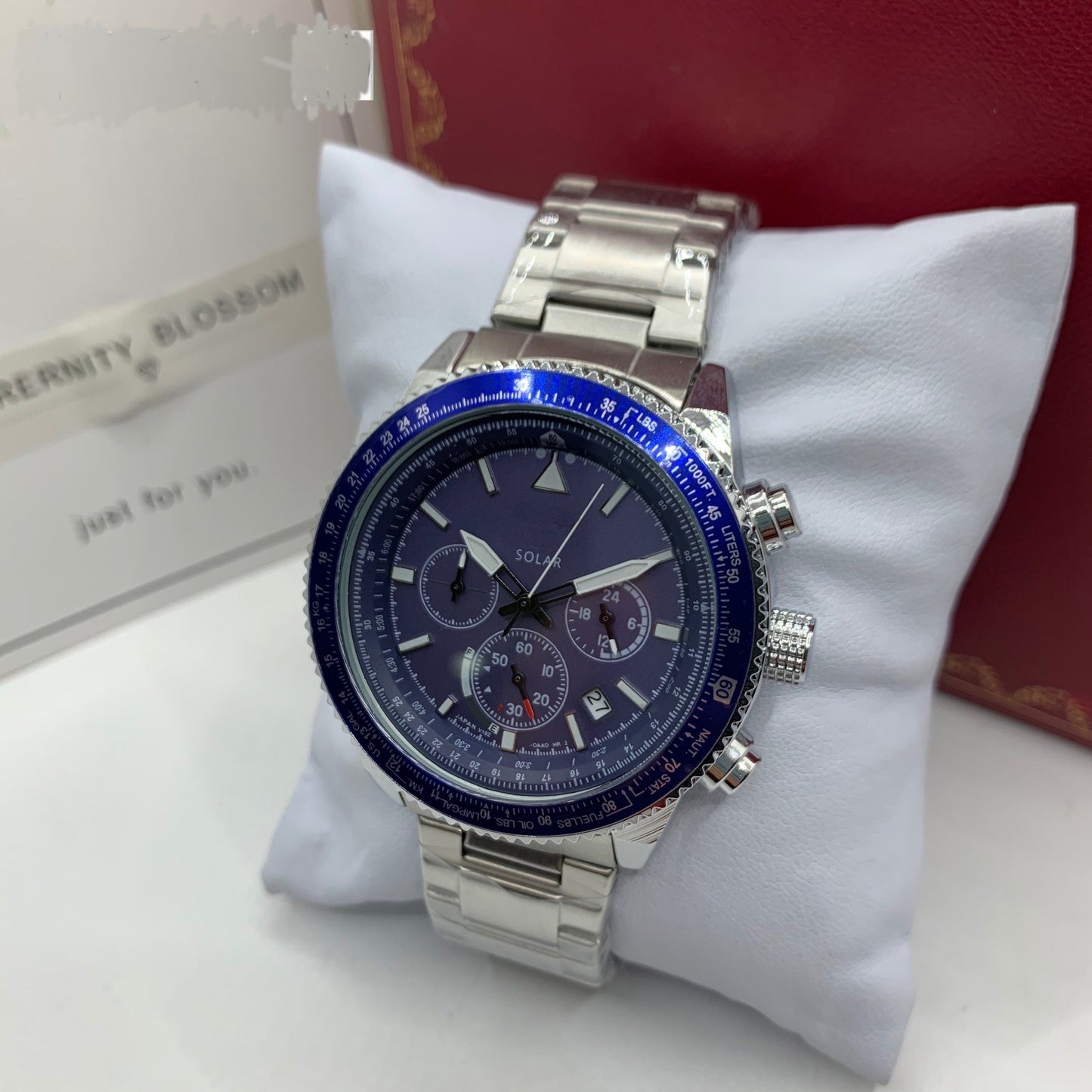 Quartz Six-Hand Belt Steel Band Watch
