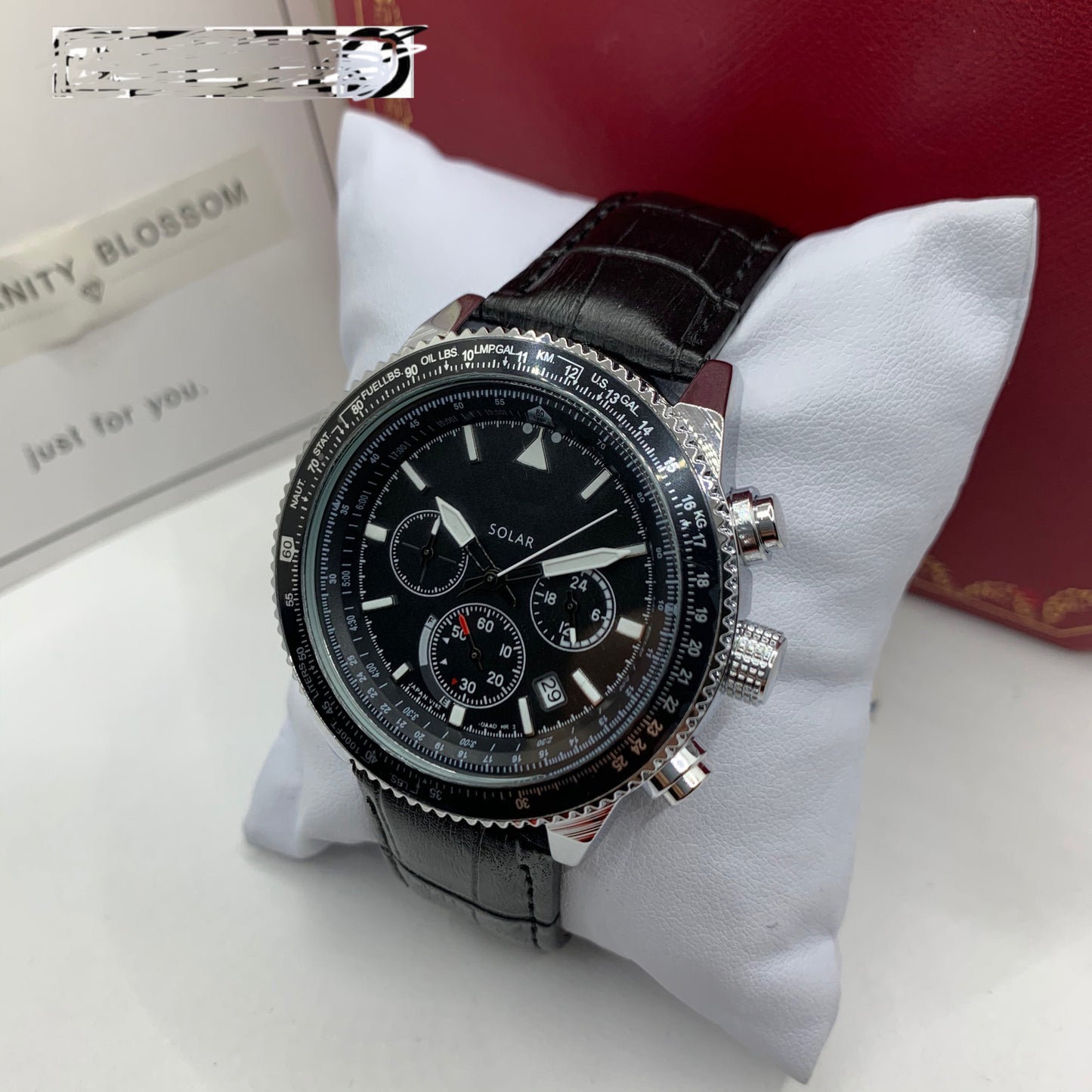 Quartz Six-Hand Belt Steel Band Watch