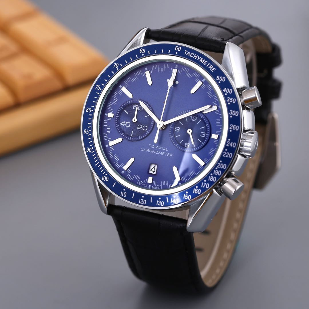 Foreign Trade Men's 5-Pin Quartz Second Running 007 Watch