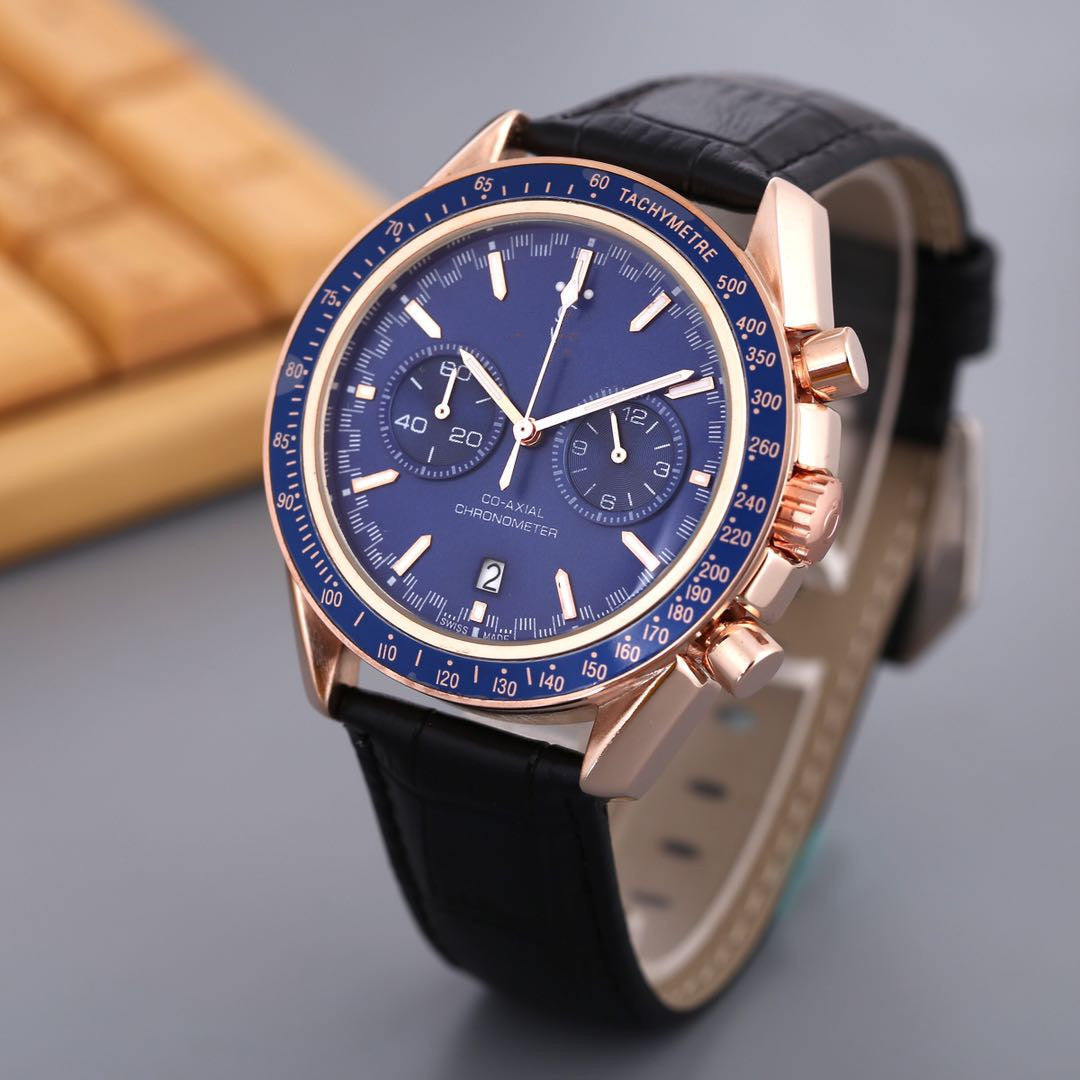 Foreign Trade Men's 5-Pin Quartz Second Running 007 Watch