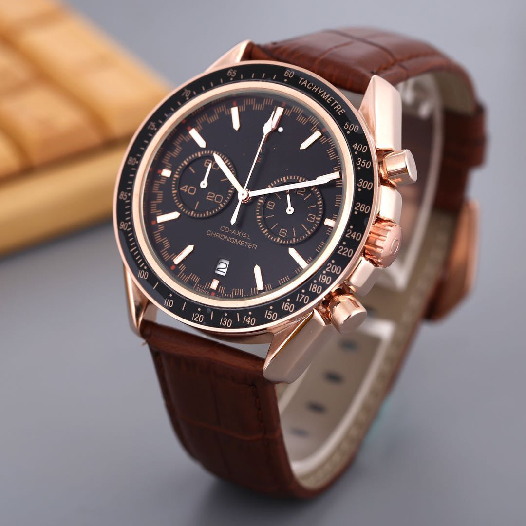 Foreign Trade Men's 5-Pin Quartz Second Running 007 Watch