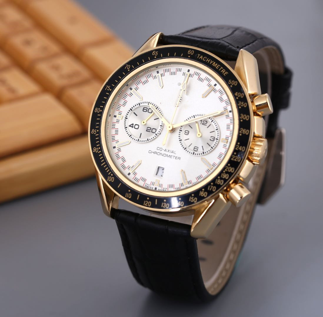Foreign Trade Men's 5-Pin Quartz Second Running 007 Watch