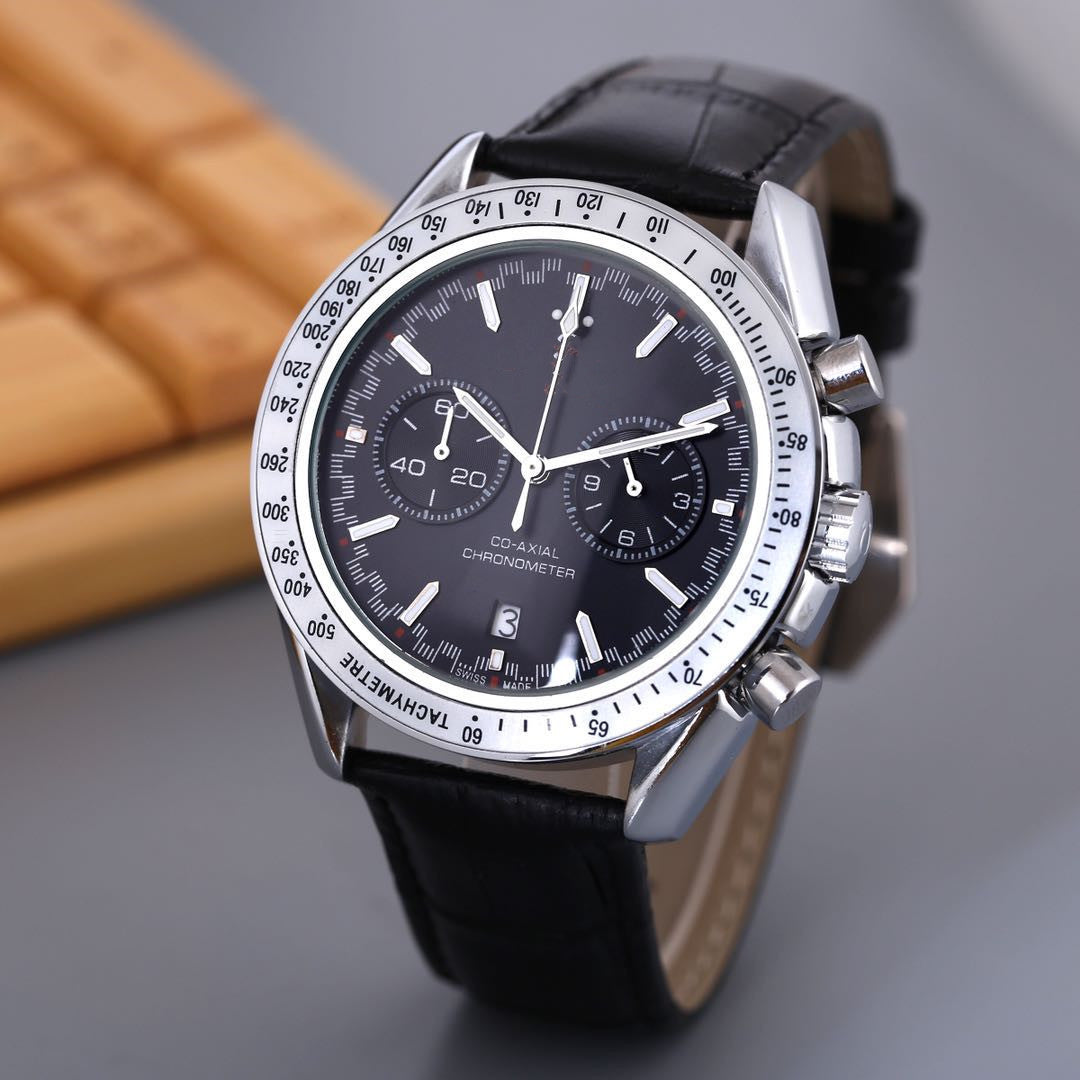 Foreign Trade Men's 5-Pin Quartz Second Running 007 Watch