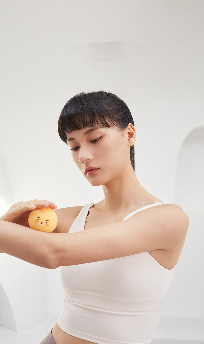 Cute Fun Fascia Ball Ryan Relax Muscle Massage Ball Fitness Yoga Holding Meridian Ball