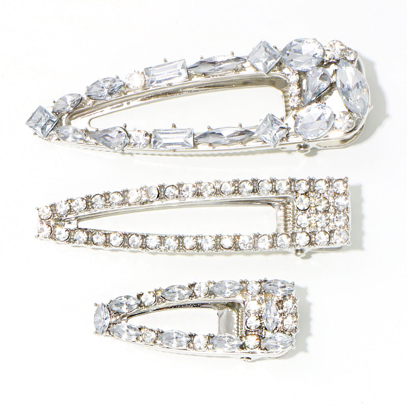 European And American New Retro Pearl Hairpin Women
