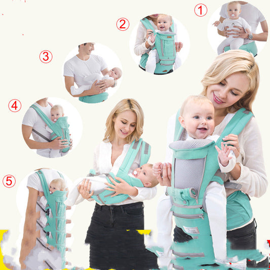 Hold The Baby Belt And Sit On The Breathable Stool Waist Stool