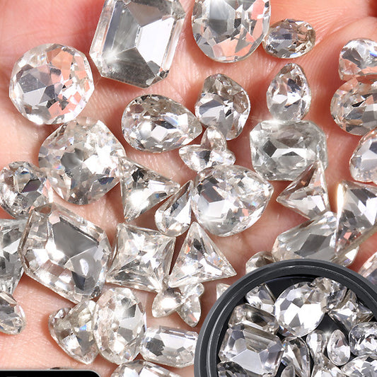 Nail Art Accessories Super Flash Diamond Nail Diamond Assortment
