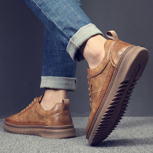 Britiske lave sneakers til mænd, der matcher alt