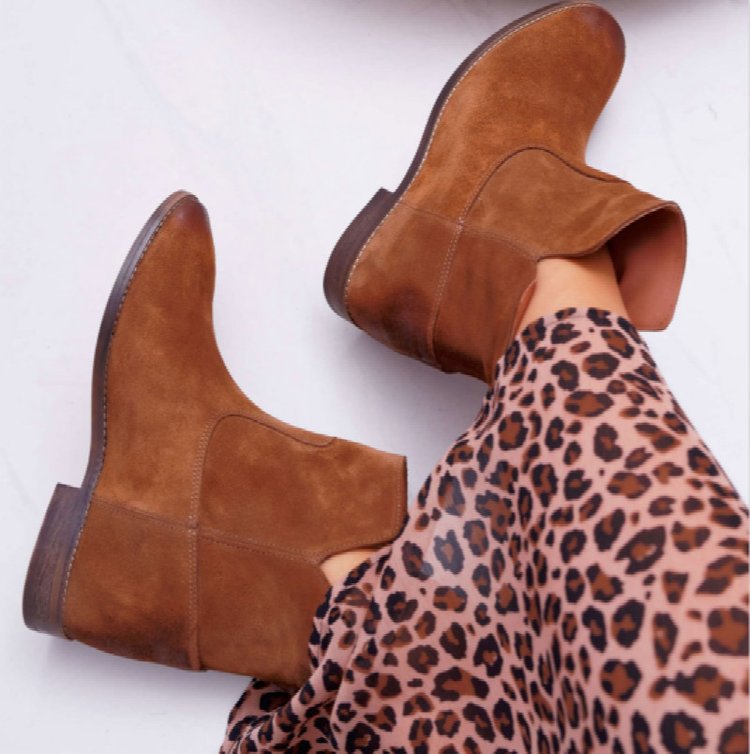 Rebecka - Hochwertige & Elegante Lederboots