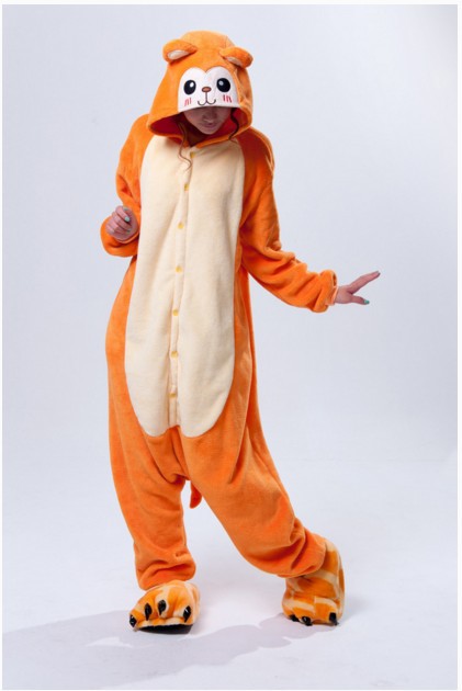 Efterår Og Vinter Søde Tegnefilm Dyre One Piece Pyjamas Herre Og Dame Hjemmeservice