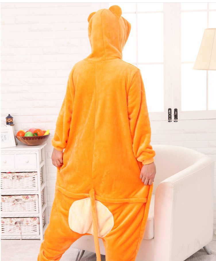 Efterår Og Vinter Søde Tegnefilm Dyre One Piece Pyjamas Herre Og Dame Hjemmeservice