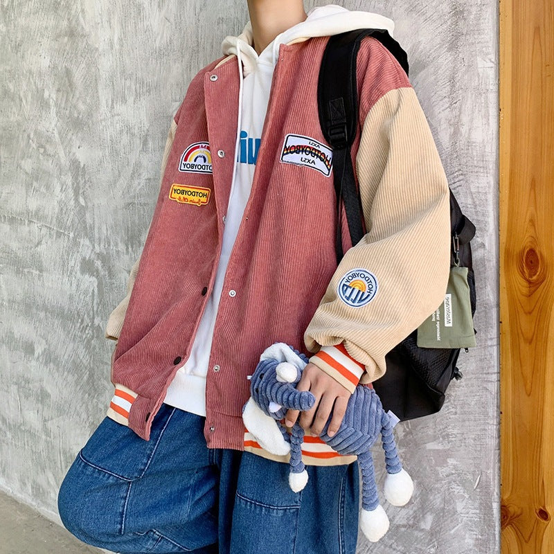 Autumn And Winter Japanese College Style Baseball Uniform