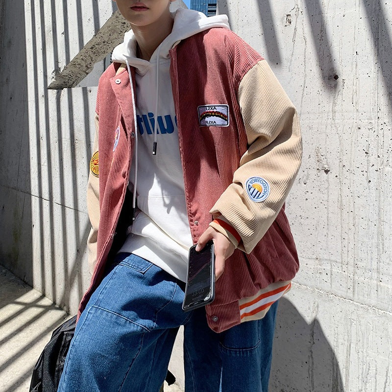 Autumn And Winter Japanese College Style Baseball Uniform