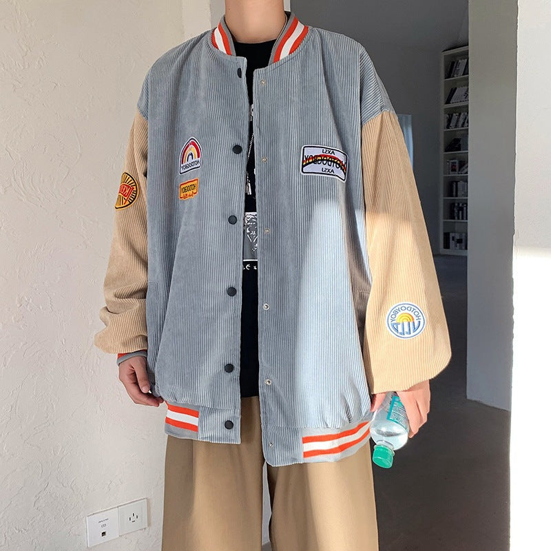 Autumn And Winter Japanese College Style Baseball Uniform