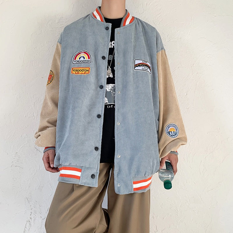 Autumn And Winter Japanese College Style Baseball Uniform