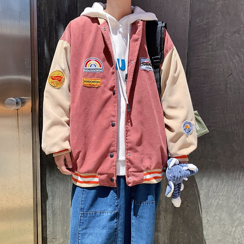 Autumn And Winter Japanese College Style Baseball Uniform