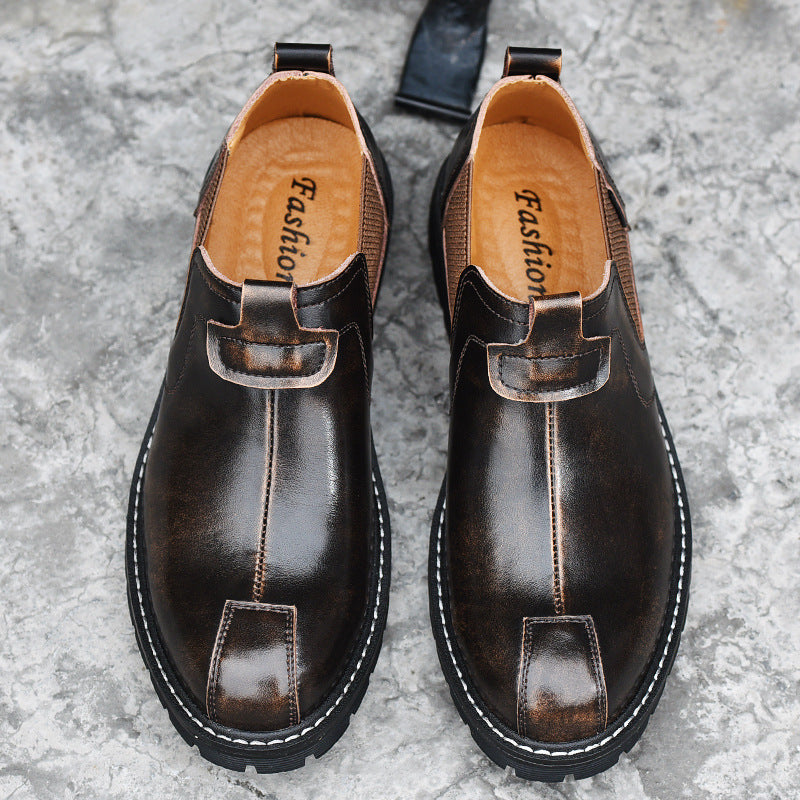 Martin Boots Men's Shoes British Style Tooling Boots