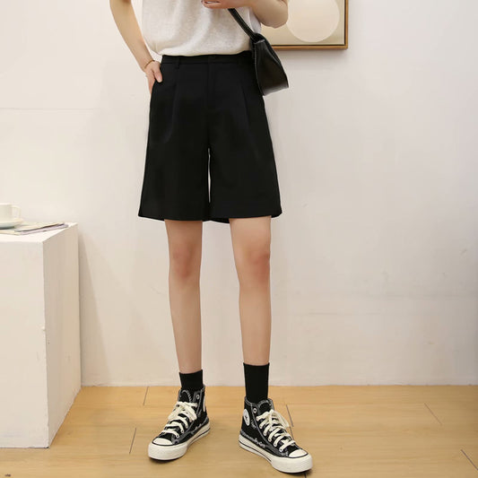 Summer Slim And Comfortable All-Match Stretch Casual Five-Point Pants