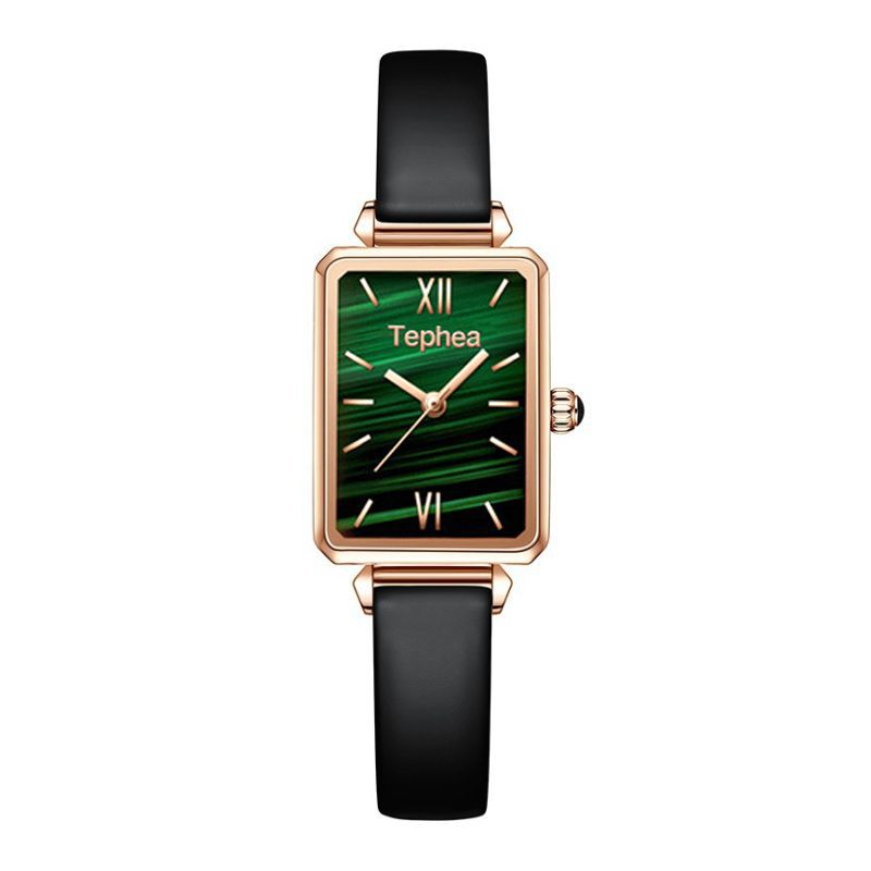 Simple Temperament Malachite Texture Dial