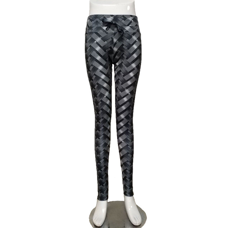 Metal Tire Slimming Yoga Pants Sweatpants