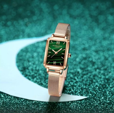 Simple Temperament Malachite Texture Dial