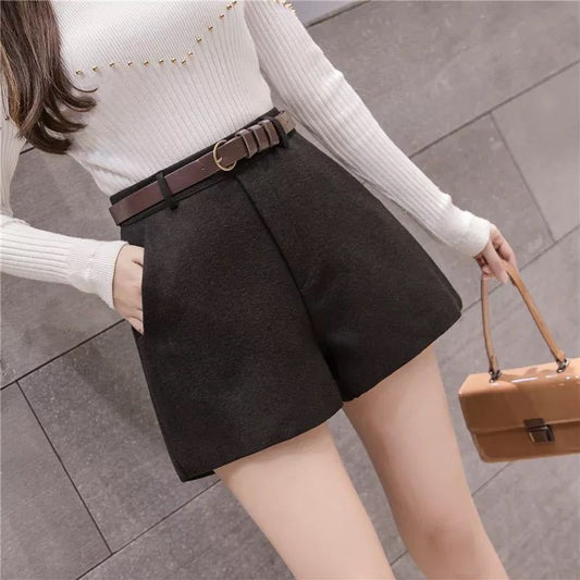 Fashion High-waist Bottoming Casual Wide-leg Pants