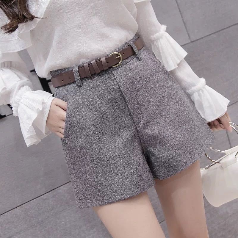 Fashion High-waist Bottoming Casual Wide-leg Pants