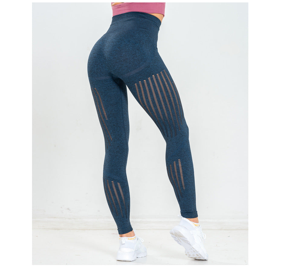 Training Sports Tights Women's High Waist Stretch Yoga Pants