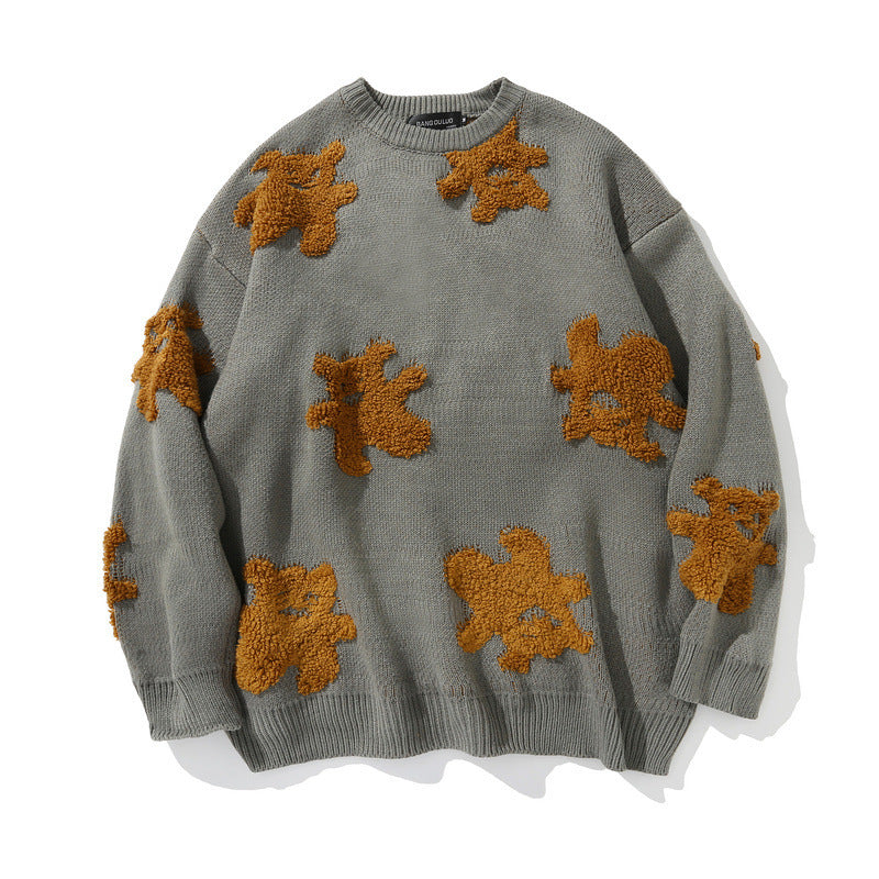 Fashion Loose Men's And Women's Pullover Sweater
