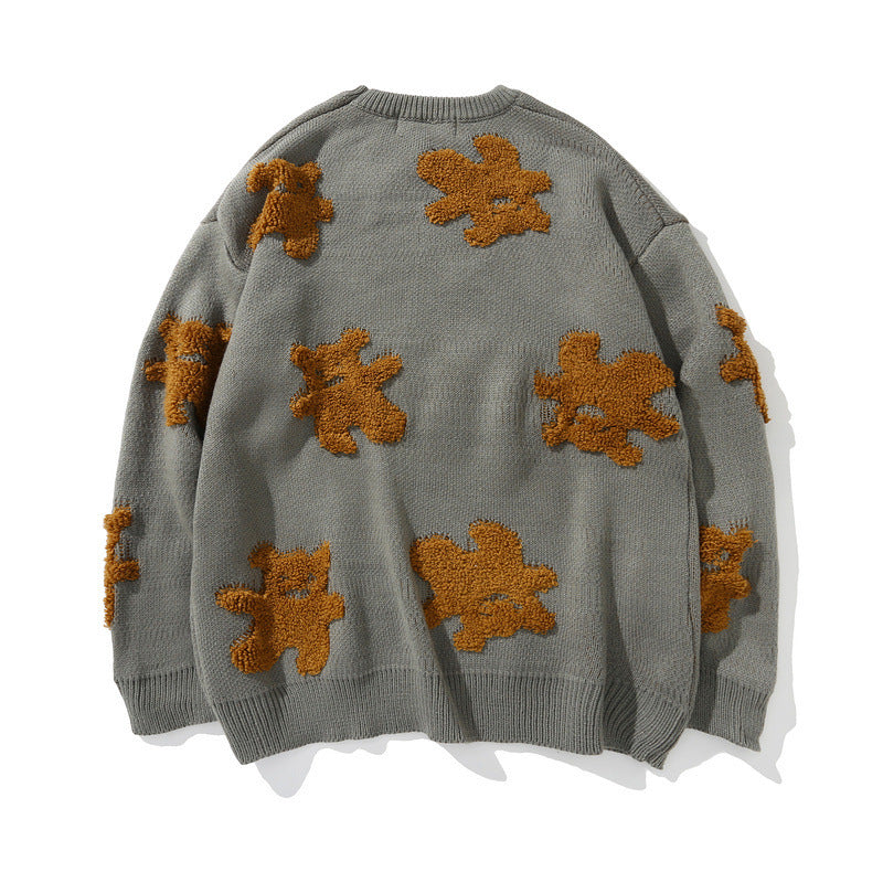 Fashion Loose Men's And Women's Pullover Sweater