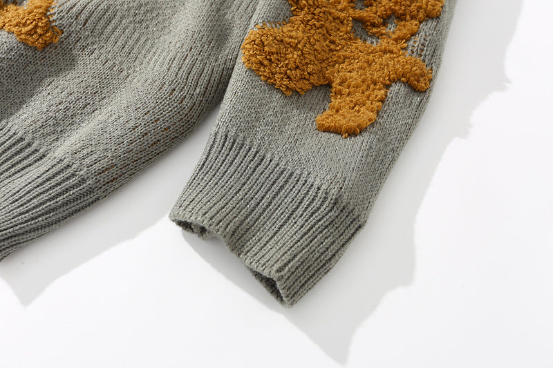 Fashion Loose Men's And Women's Pullover Sweater