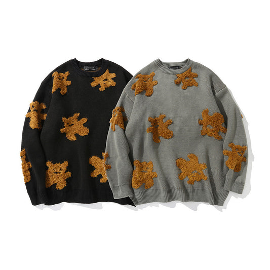 Fashion Loose Men's And Women's Pullover Sweater