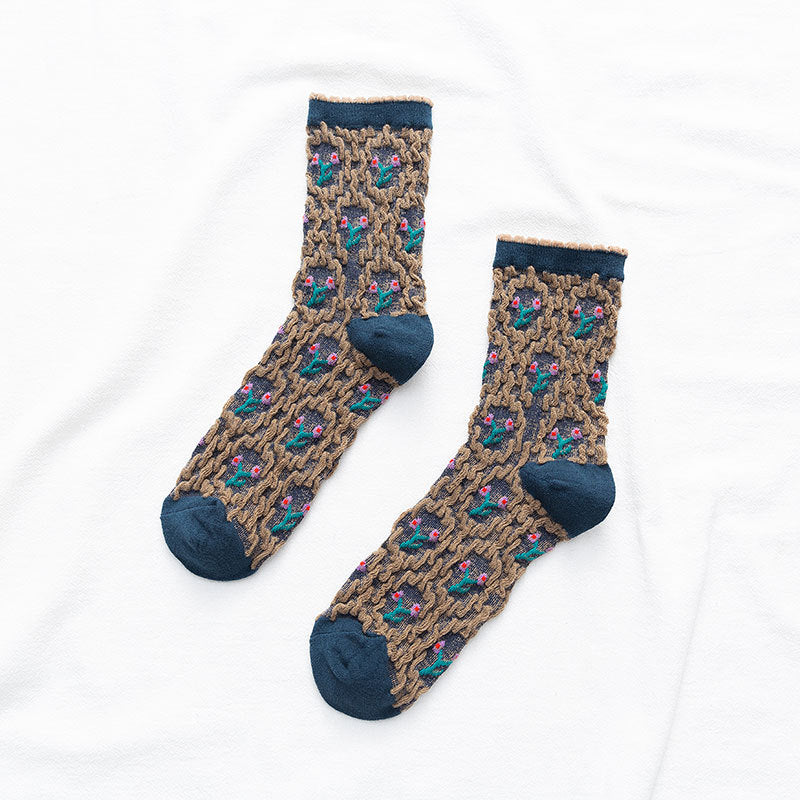 New Ladies Mid-tube Lolita Style Socks