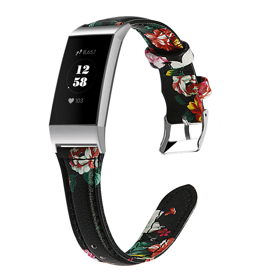 Cowhide Miniature Printed Leather Belt