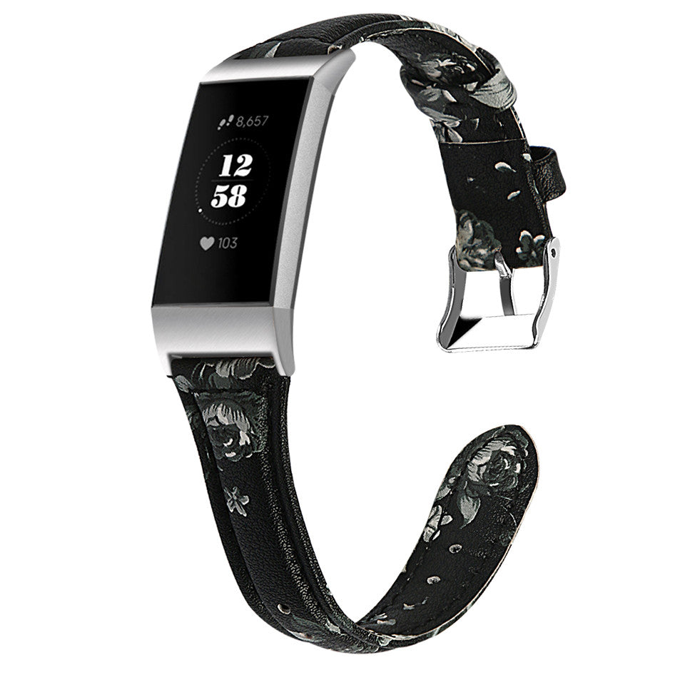 Cowhide Miniature Printed Leather Belt