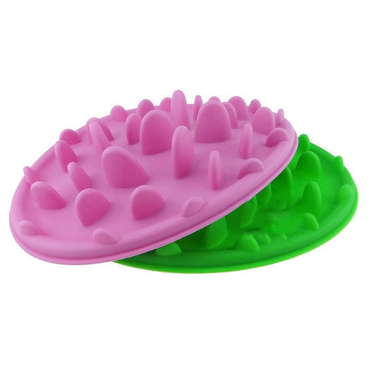 Dog Slow Food Anti-choke Silicone Pet Slow Food Bowl