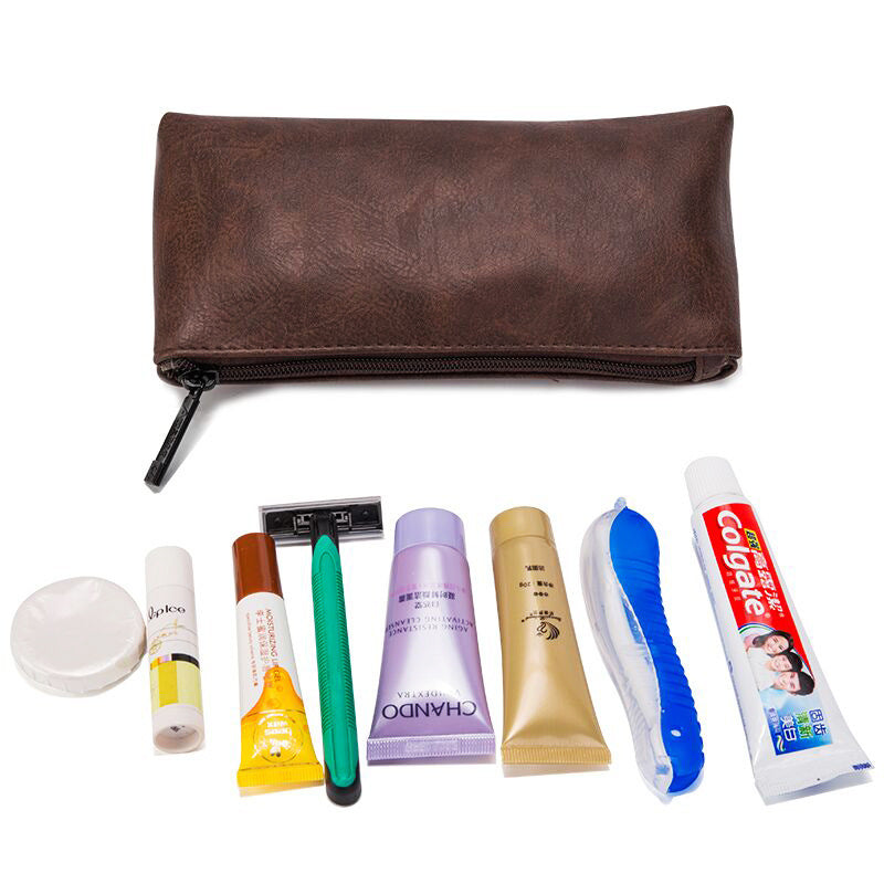 Multifunctional Waterproof Leather Storage Bag