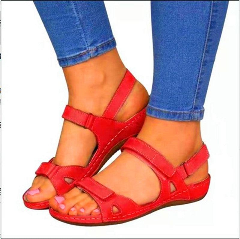 Summer Casual Women's Sandals With Buckle Open Toe Women's Shoes