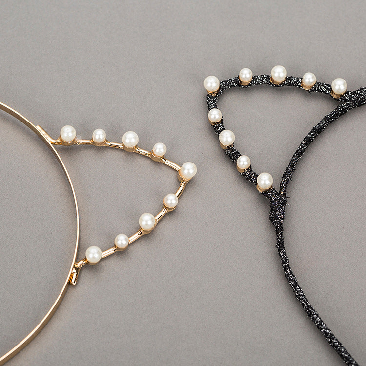 Cute Cat Ears Hair Band Female Hairpin