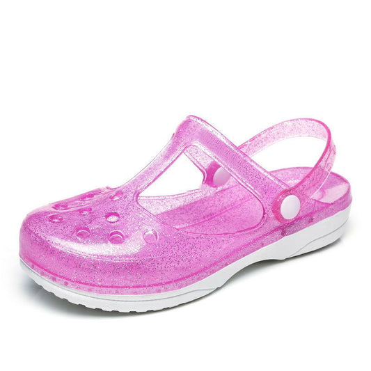 Jelly Shoes Women's Sandals And Slippers Nurse Shoes Garden Shoes