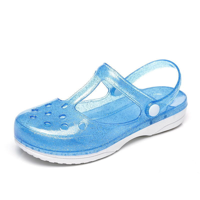 Jelly Shoes Women's Sandals And Slippers Nurse Shoes Garden Shoes