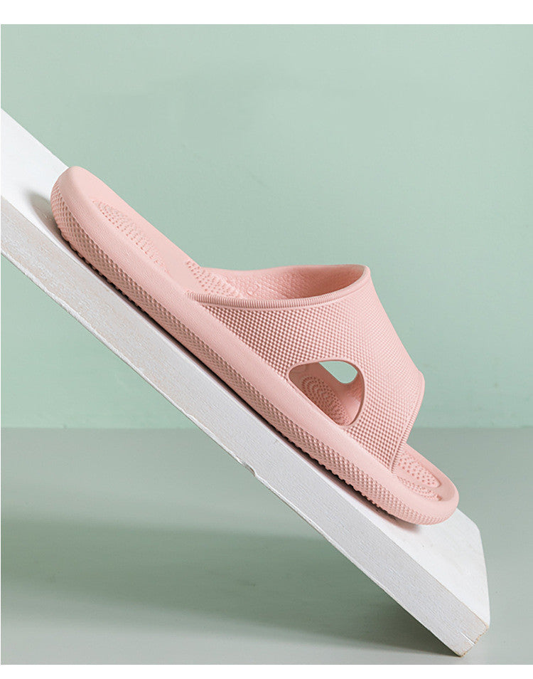 High Elastic Couple Sandals Men's Bathroom Non-Slip Massage Slippers