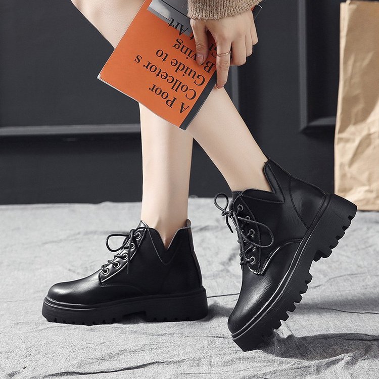 British Style Platform Casual Martin Boots