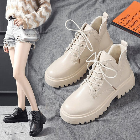 British Style Platform Casual Martin Boots
